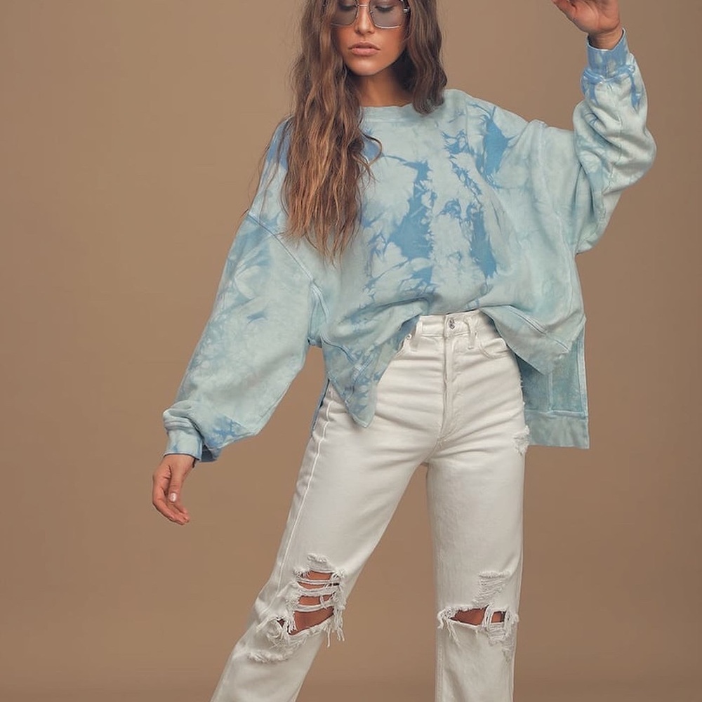 Lulus tie dye sweatshirt